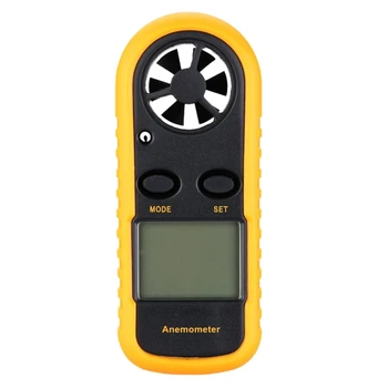 

Digital GM816 LCD Digital Handheld Wind Speed Gauge Meter Measure Anemometer Thermometer