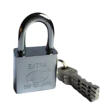 Напрямую от производителя продажи si Клык suo лист искусственный замок из нержавеющей стали 40 Размеры через один открыть пару ключ, как