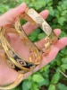 3Pcs  Metal Copper Cz Pave Hand eye Charm Bangle For Women Girl Hip Hop Pulseras Mujer Bijoux Femme 2021 Trend Jewelry 3