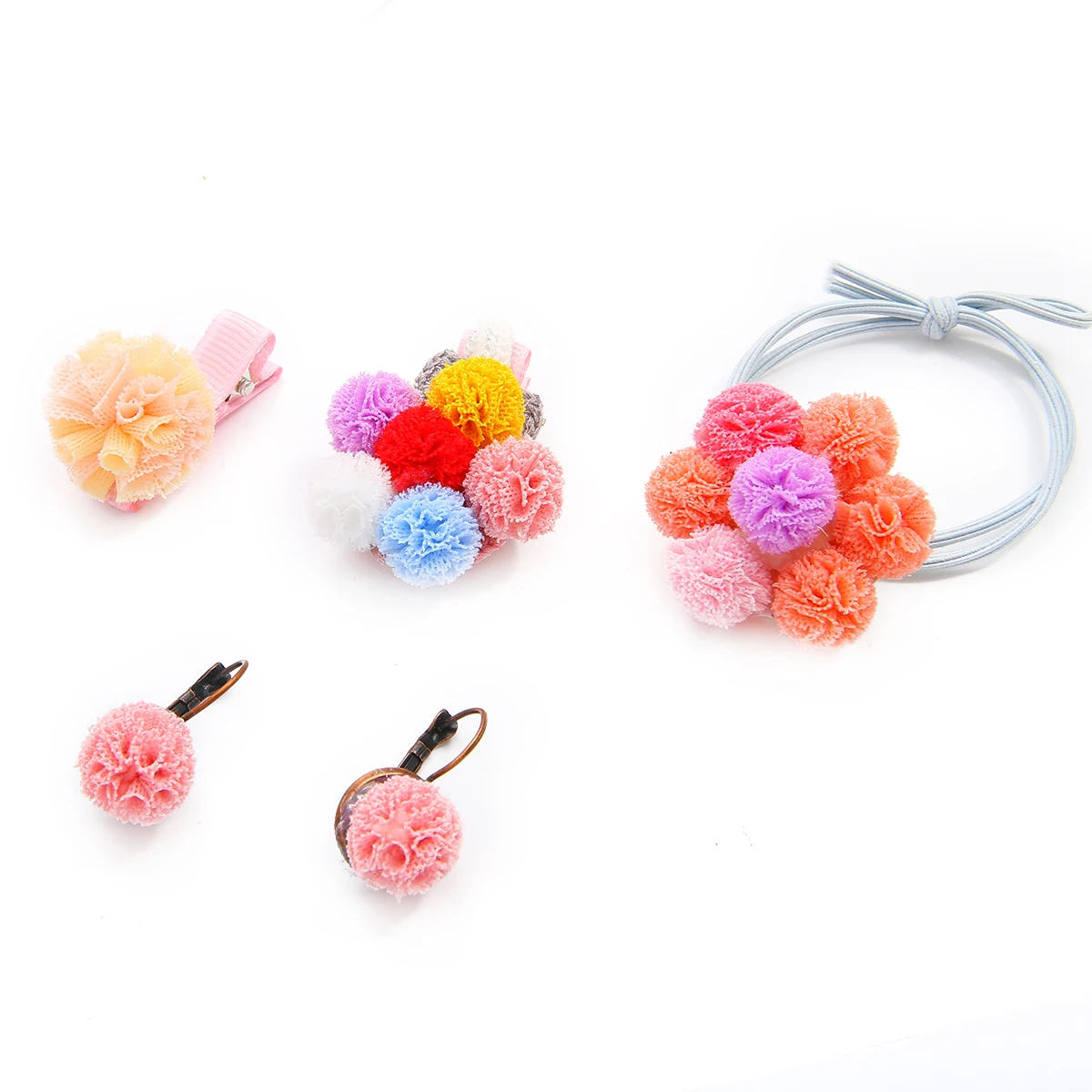 Wholesale Pom Pom Earrings, Bulk Order Pom Pom Earrings, Pom Pom Earrings,  Pom Earrings, Boutique Earrings, Wholesale Jewelry 