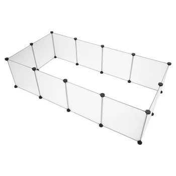 

Pet Playpen Portable Large Plastic Yard Fence Small Animals Puppy Kennel Crate Fence Tent