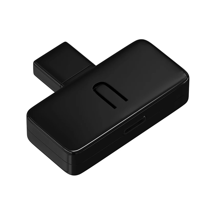 Беспроводной Bluetooth тип-c аудио передатчик USB адаптер для nintendo Switch PS4 FKU66 - Цвет: Черный