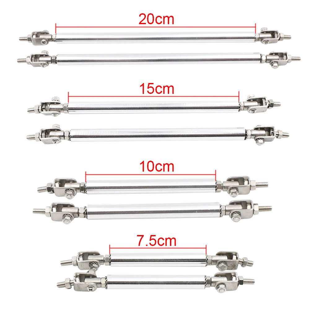 1 пара сплиттер стержней диффузор Авто стойка Tie протектор Аксессуары передний задний бампер губы Универсальный Регулируемый автомобильный Стайлинг Air плотина