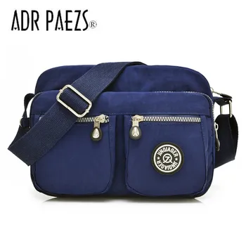 

ADR PAEZS Luxury Women Messenger Bag Nylon Shoulder Bag Ladies Bolsa Feminina Waterproof Travel Bag lady's Crossbody design Bag