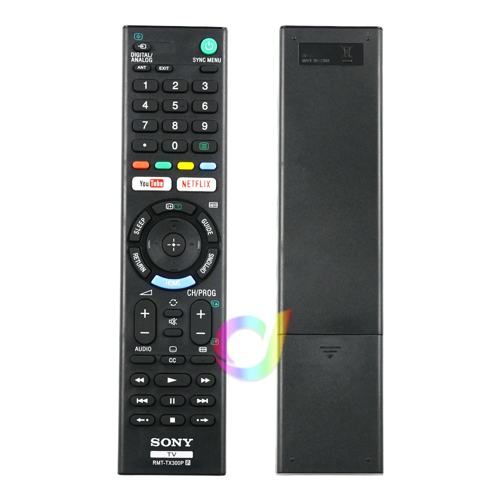 New RMTTX300P Remote control for Sony 4K HDR Ultra HD TV RMTTX300B