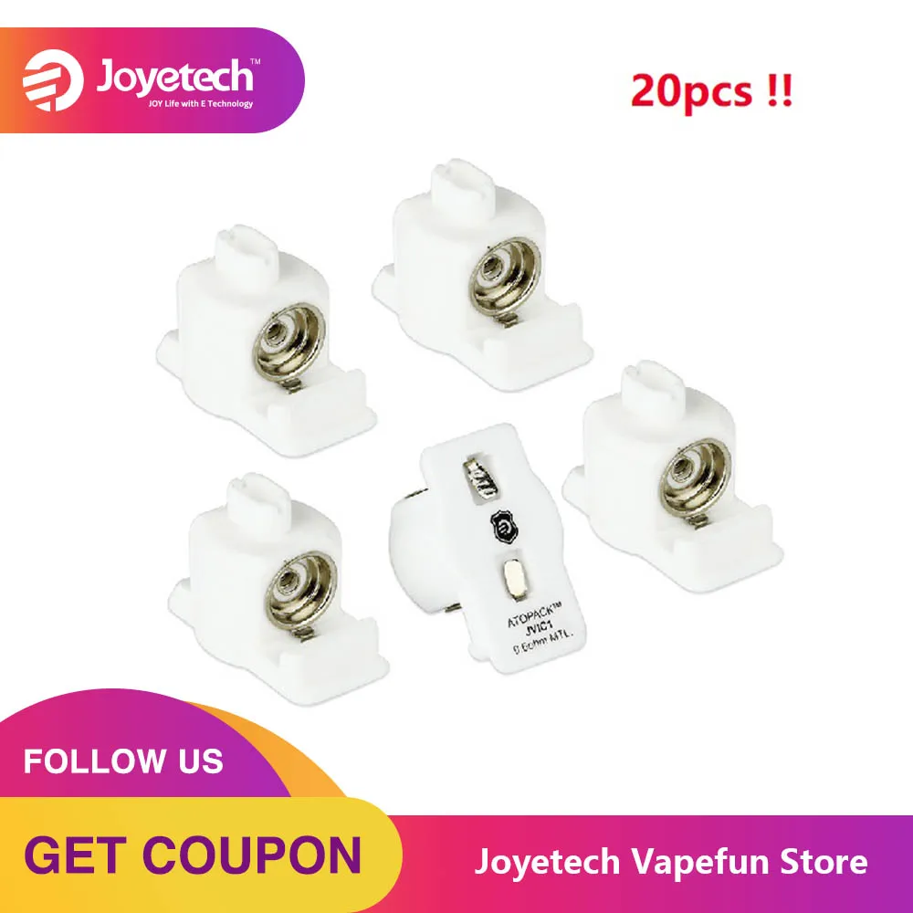 Оригинальная катушка Joyetech ATOPACK 0.6ohm JVIC1 0 25 Ом JVIC2 DL прямые поставки в легкие вейпинг
