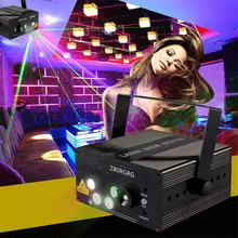DJ Laser Lights Projector Red Green Blue Colorful 80 Patterns with RGB LED Lighting System for Party DJ Stage Disco Music Show цена DJ Laser Lights Projector Red Green Blue Colorful 80 Patterns with RGB LED Lighting System for Party DJ Stage Disco Music Show цены онлайн