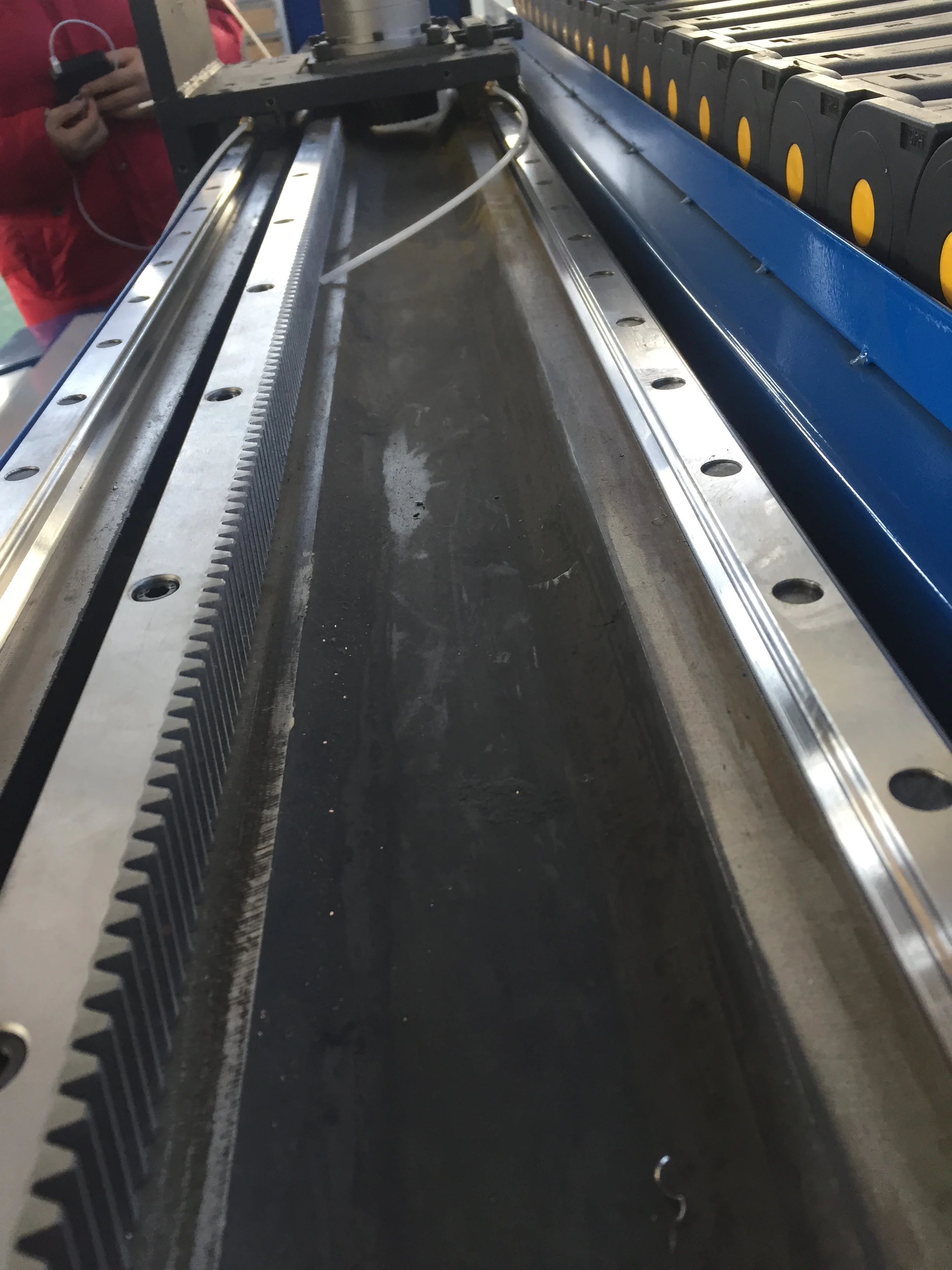500W CNC машина для лазерной резки металла волокна Размер 3015