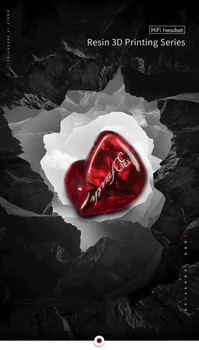 

PIZEN 3D Print Resin in ear Earphone earhook 2PIN 0.78mm Detachable Cable HIFI DJ monitor Sport Earphone Headset Earbud UE SE535