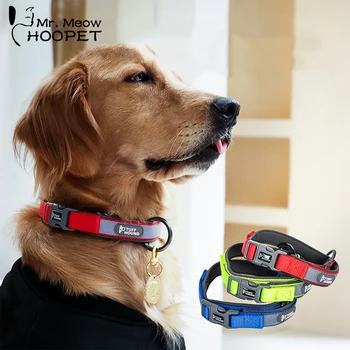 

Hoopet Pet Dog Collar Harness Cat Leash Puppy Cat Collars Adjustable Collar For Small Medium Large Dogs
