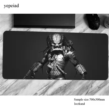 

Predator mousepad 900x400mm gaming mouse pad anime pc computer gamer accessories mat New arrival laptop desk protector pads