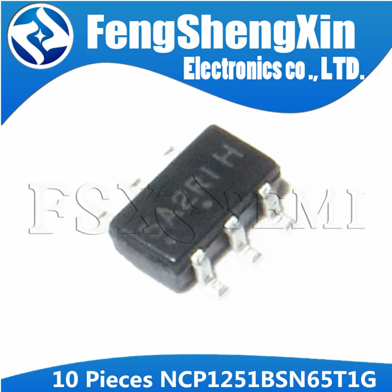 10 шт./лот Новый NCP1251 NCP1251BSN65T1G 5A2 5AA 5AX SOT23-6 режим тока PWM контроллер для автономных