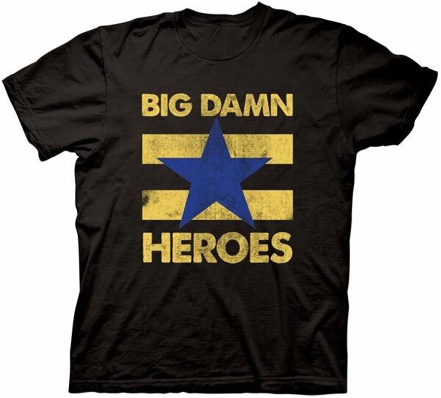 Firefly Big Damn Heroes Licensed Adult T-Shirt High Quality Tee Shirt |