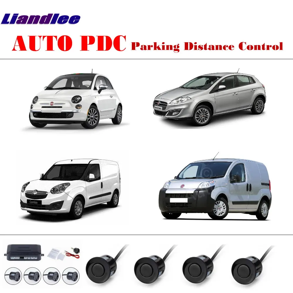

Car PDC Parking Distance Control For Fiat 500/Bravo/Doblo/Fiorino AUTO Parking Sensors System Reverse Camera HD Display