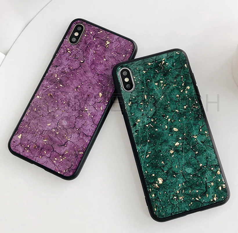 

Marble Case For Samsung A20 Note 10 TPU Case For Samsung Galaxy S10 S9 S8 J4 J6 J8 PLUS S7 Edge Platinum Glitter Silicone Cover