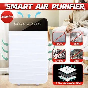 

220V Air Purifier Negative Ion PM2.5 Dust Odor Sterilizer In Addition To Formaldehyde Car Wash Cleaning Smart Home Liver Filter