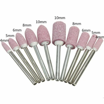 

10pcs 3mm Abrasive Polishing Wheel Mixed Set For Grinding Cleaning Rotary Tool