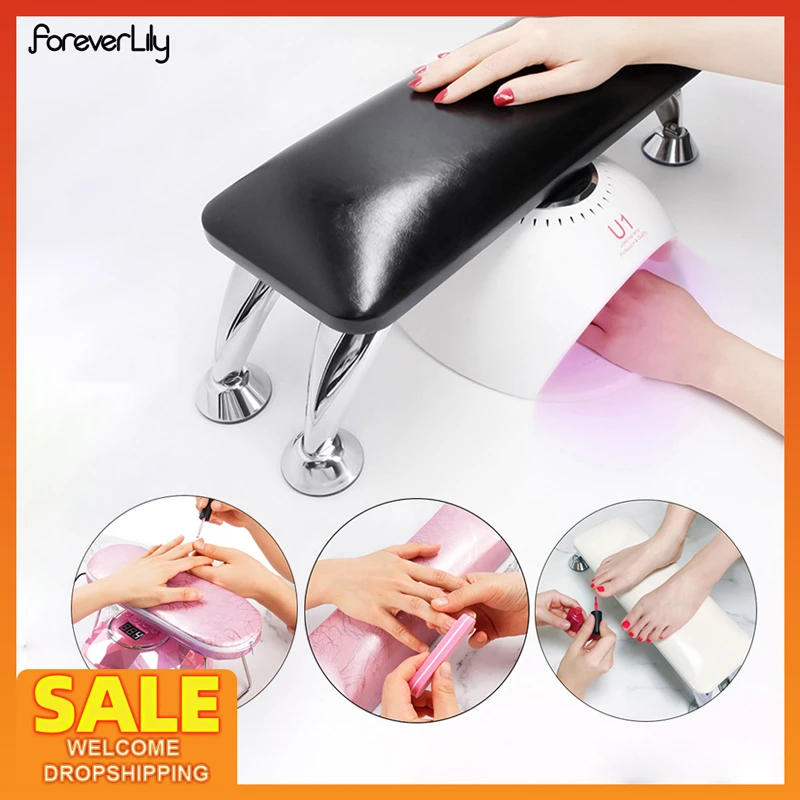 革の爪ハンズホルダーアームレストマニキュア手クッションスタンドステンレス鋼用ネイルアートサロン枕 Hand Rests Aliexpress