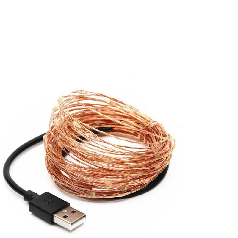 Светодиодная гирлянда с USB 5 В 40/30/20/10/5/2 м|Светодиодные ленты| |