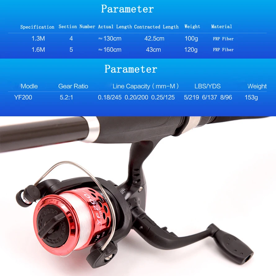 LEO Fishing Feeders Rod Combo Full Set Fishing Saltwater Fish Baitcasting Spinning Rod and Reel Combo Baits for Winter Fishing LEO Fishing Feeders Rod Combo Full Set Fishing Saltwater Fish Baitcasting Spinning Rod and Reel Combo Baits for Winter Fishing