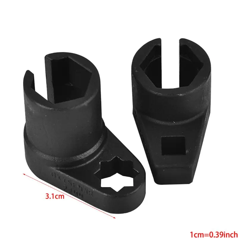 3Pc 1/2& 3/8 Drive Auto Car 7/8" 22 mm O2 Oxygen Sensor Socket Wrench Tool Set