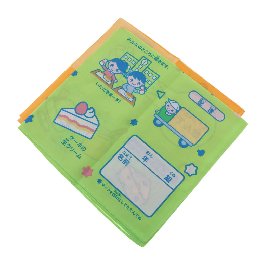 2Pack Kids Handkerchiefs Comfy Cotton Cartoon Hankie Square Hanky Kerchiefs Child School Cow Handkerchiefs Can Write Name On it