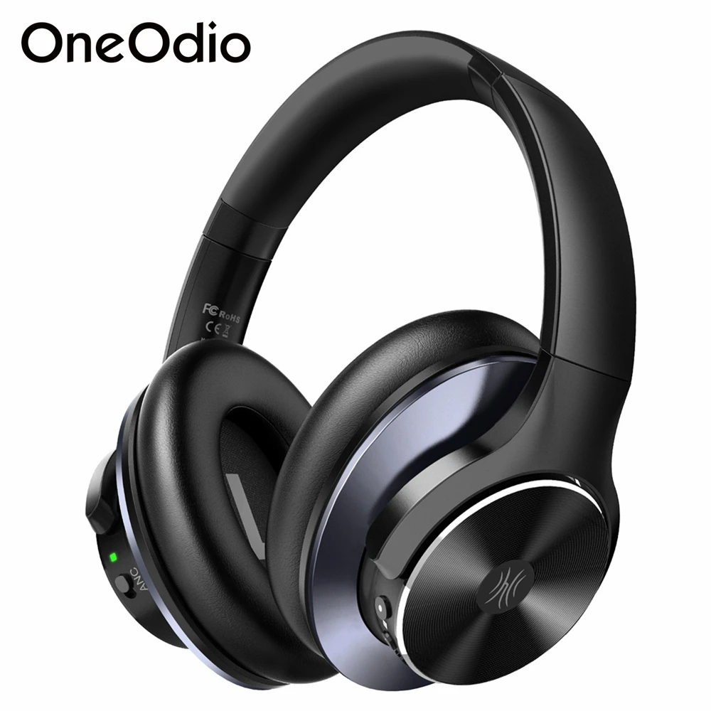 Беспроводные наушники Oneodio A10 Bluetooth 5 0 ANC активное шумоподавление проводная