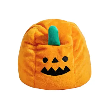 

New Arrival Halloween Pet Pumpkin Hat Winter Dog Hat Halloween Party Decor Hat Funny Cute Pet Cosplay DIY Dogs Costume Decor