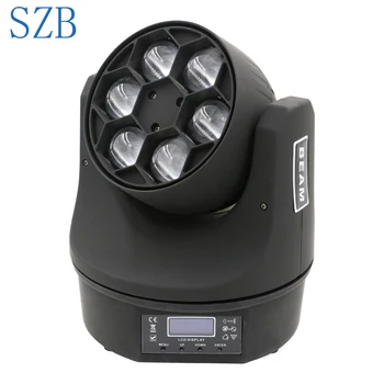 

Lyre 6x15w RGBW 4IN1 LED Mini Bee Eye Beam Moving Head Light DMX512 for Party Disco DJ Show/SZB-MH0615A