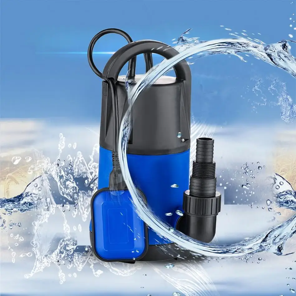 

Submersible Water Pump 1100W 3400GPH Clean Dirty Pool Flood Drain US Plug