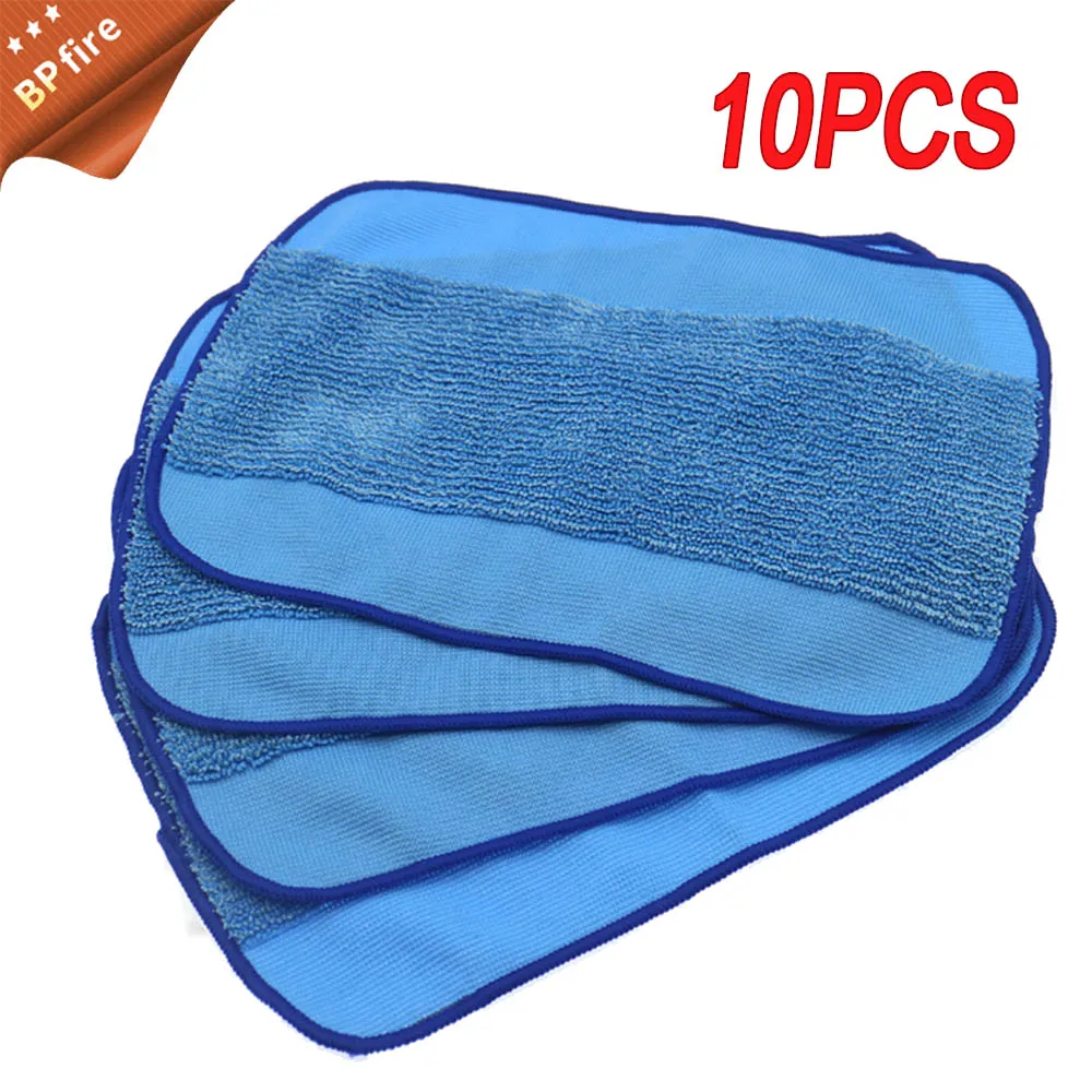 

10pcs/Lot High quality Microfiber wet Mopping Cloths for iRobot Braava 321 380 320 380t mint 5200C 5200 4200 4205 Robot