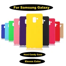 360 твердый матовый пластик штука, милое Нижнее белье Чехол конфетного цвета для samsung GalaxyJ2 PRO CORE J3 J8 J7 J4 J6 A6 A7 A8 плюс чехол для телефона