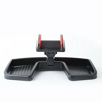 

Black Interior Mobile Phone Holder GPS Mount Bracket For Jeep Renegade 2014-2017