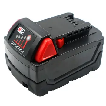 

MIL 18Dd 6000mAh rechargeable 18650 lithium battery pack replacement mode M18BX M18B 48-11-1850 982-2 M18(MIL 18V battery)