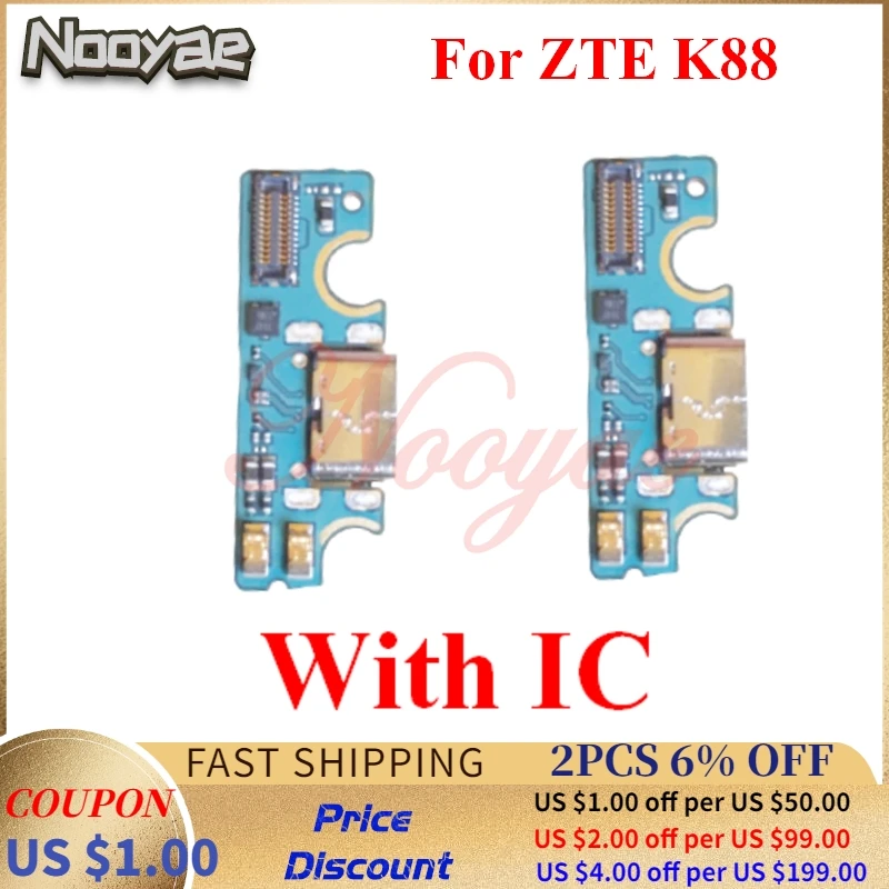 Для ZTE Trek 2 HD K88 USB док-станция зарядное устройство Порт зарядный соединитель