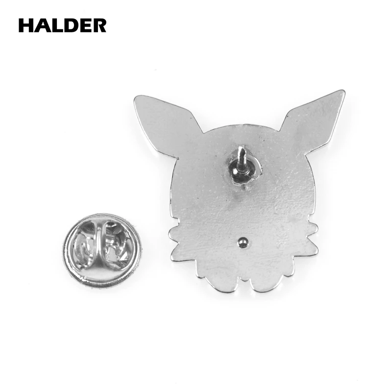 Аниме halder Pokemon Monsters Eevee Броши Одежда рюкзак шпильки сумочки значок украшения, аксессуары в подарок для детей для женщин и мужчин