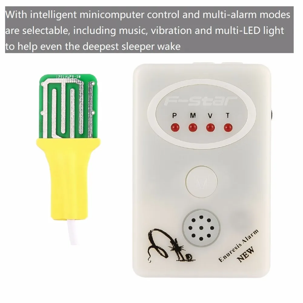 

Adult Baby Bedwetting Enuresis Urine Bed Wetting Alarm Sensor No harm Safety Baby Monitors 3-in-1 alarm system