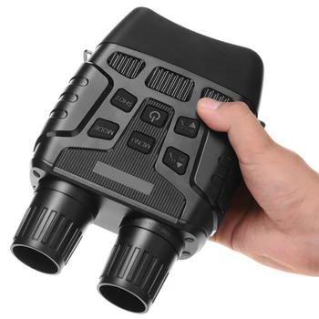 

Night Vision Binocular Telescope Infrared HD Digital with 32G TF Card Black for Outdoor Low Light Shooting