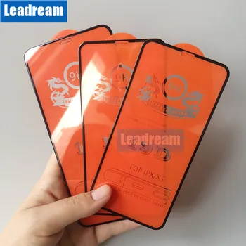 

100Pcs New 19D Curved edge Screen Protector for iPhone 11 Pro MAX X XR XS MAX 19D Tempered Glass for iPhone 6 6S 7 8 Plus