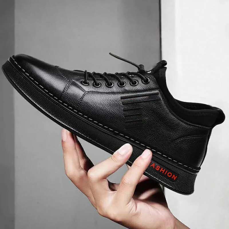 Мужская обувь; повседневная обувь из искусственной кожи; мужская деловая обувь в британском стиле; зимние мужские лоферы на шнуровке; кроссовки; Черная прогулочная обувь