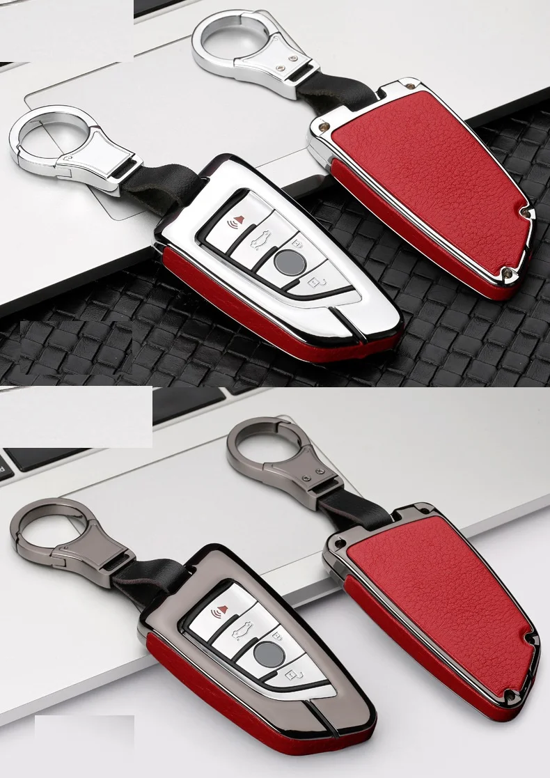 Высокое качество автомобильный брелок для ключей с держателем карманом для BMW X1 X3 X4 X5 X6 Z4 F10 F20 F30 E90 E93 F15 F16 X7 F48 G30 F11 брелок для ключей