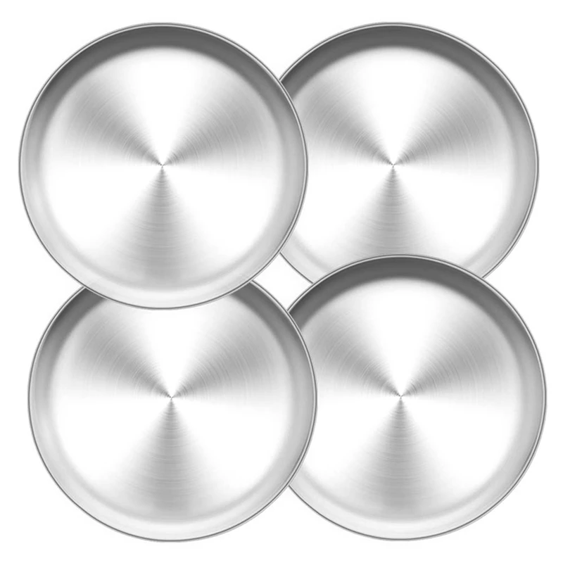 Pizza Baking Tray 10-Inch Stainless Steel Oven Korean Barbecue Western Restaurant D |