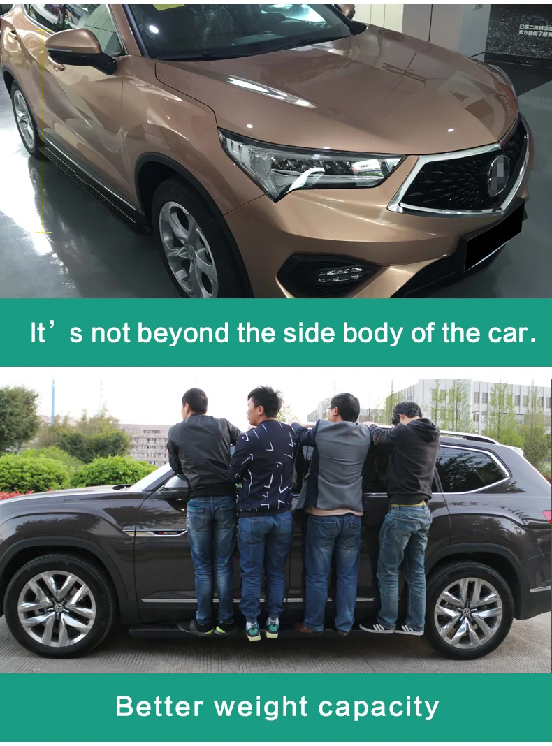 Боковая ступенчатая Беговая доска для Acura RDX до CDX, высокое качество, сверхмощный