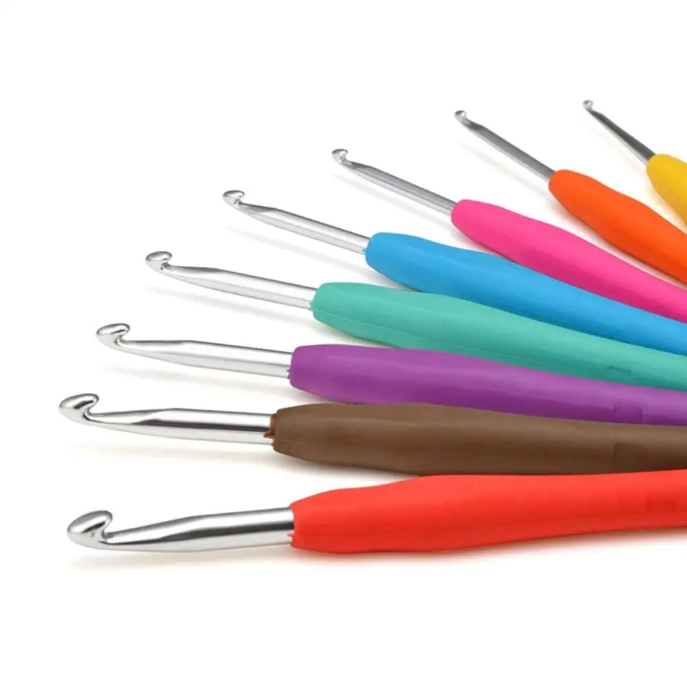 11 шт. Разноцветные вязальные крючки|Вязание| |