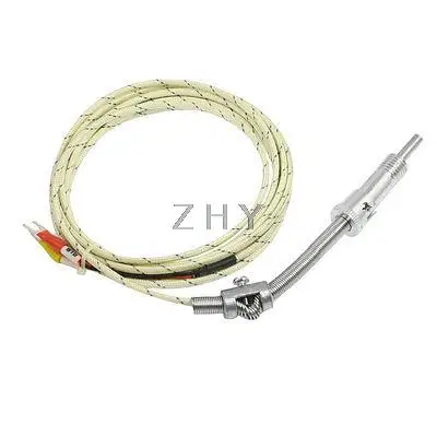

0-600 Celsius Compression Spring Thermocouple Temperature Sensor E Type 3 Meter
