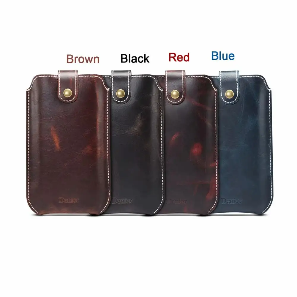 

Genuine leather Phone Case For Samsung S8 S9 S10 E Note 8 9 10 Plus Pro A10 A20E A30 A40 A50 A70 A80 Pocket Sports Bag Cover 5.8