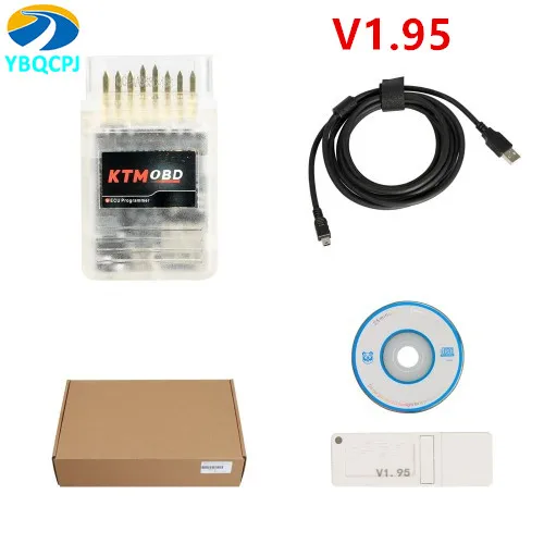 

KTMOBD V1.95 ECU programmer Power Upgrade Tool 1.95 Plug and Play via OBD