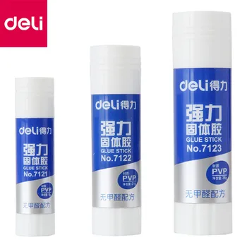 

3 PCS Deli PVP Solid Glue Glue Stick, Hand Glue, Heavy Glue, Student Glue, Office Supplies Strong Paste Solid 9g 80*19mm 150g