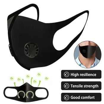 

5pc pm2.5 Black Outdoor Anti-dust Face Mouth Filter Air Breathing Valves Replacements Anti Haze Air Breathing Valves