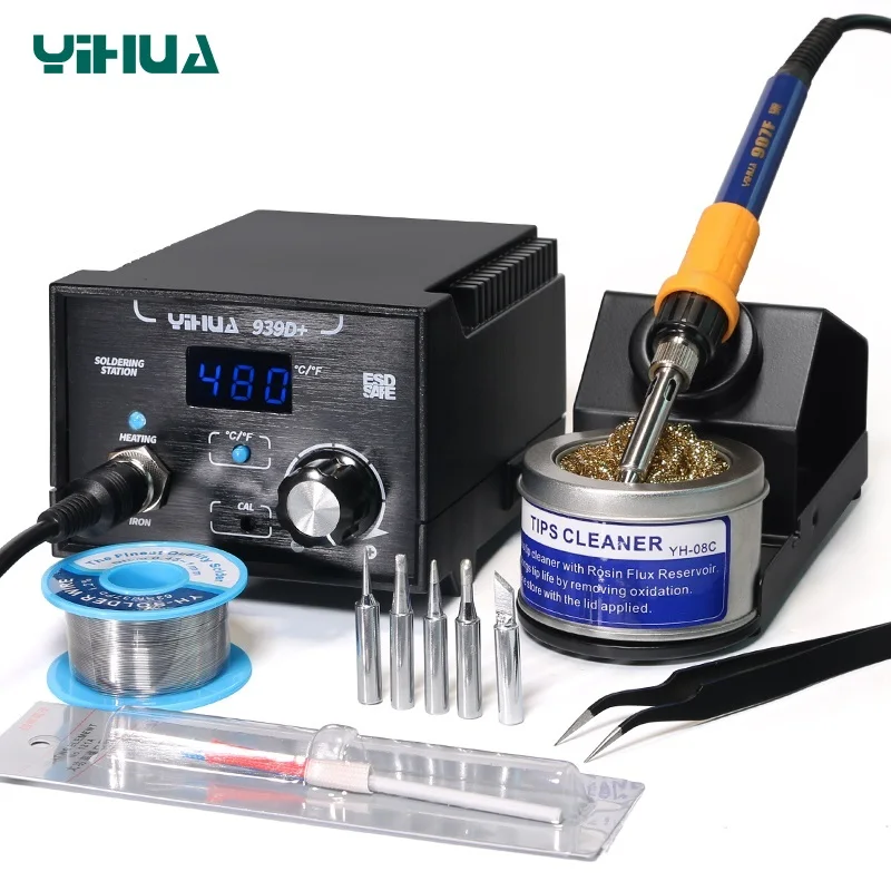 YIHUA93640WSolderingIronSolderingStationAdjustableConstant